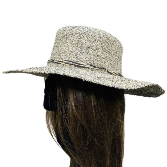 Universal Thread Women’s Tan Wide Brim Adjustable Cooling Sun Hat Fedora - Picture 7 of 8